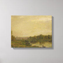Paysage sur l'Oise, Charles-François Daubigny,