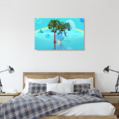 Toile Paysage surréaliste (Insitu(Chambre))