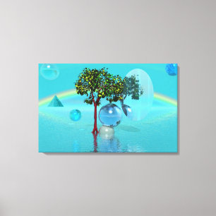 Toile Paysage surréaliste