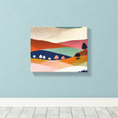 Toile Paysage texturé (Insitu (Plancher de Bois))