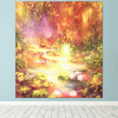 Toile Paysage tropical 1990 (Insitu (Plancher de Bois))