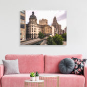Toile paysage urbain (Insitu(Salon))
