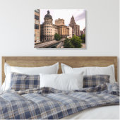 Toile paysage urbain (Insitu(Chambre))