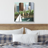 Toile Paysage urbain (Insitu(Chambre))