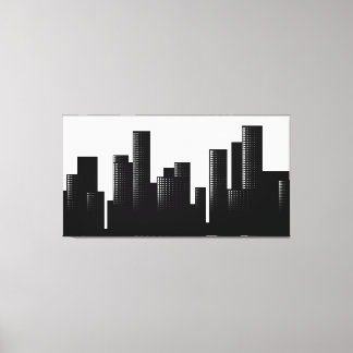 Toile paysage urbain