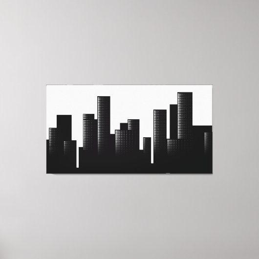 Toile paysage urbain (Recto)