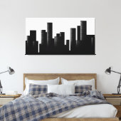 Toile paysage urbain (Insitu(Chambre))