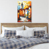 Toile Paysage urbain vibrant (Insitu(Chambre))