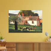 Toile Paysage (vers 1872-1874) par Winslow Homer (Insitu(Salon))