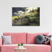 Toile Paysage vert (Insitu(Salon))