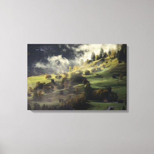 Toile Paysage vert (Recto)