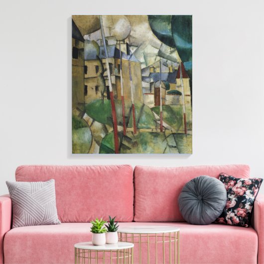 Toile Paysage vintage Fernand Leger (Insitu(Salon))