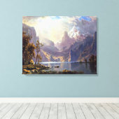 Toile Paysage vintage, lac Tahoe par Albert Bierstadt (Insitu (Plancher de Bois))