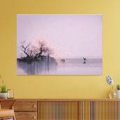 Toile Paysage zen minimaliste (Insitu(Salon))