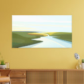 Toile Paysages fluviaux (Insitu(Salon))