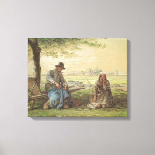 Toile Paysans au repos (Recto)