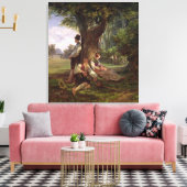 Toile Paysans ayant une sieste, 1841 (Insitu(Salon))
