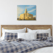 Toile Payson Utah Temple Painting™ LDS Wall Art Canvas (Insitu(Chambre))