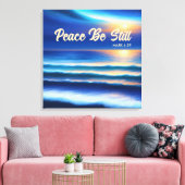 Toile Peace Be Toujours Stretted Canvas Print (Insitu(Salon))
