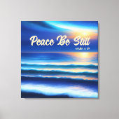 Toile Peace Be Toujours Stretted Canvas Print (Recto)
