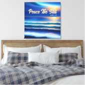 Toile Peace Be Toujours Stretted Canvas Print (Insitu(Chambre))