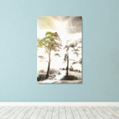 Toile Peace before (Insitu (Plancher de Bois))