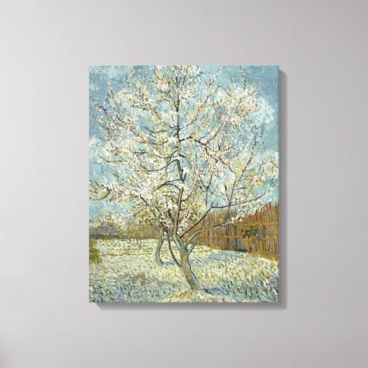Toile Peach Tree rose par Vincent Van Gogh (Recto)