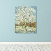 Toile Peach Tree rose par Vincent Van Gogh (Insitu (Plancher de Bois))