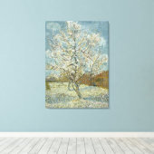 Toile Peach Tree rose par Vincent Van Gogh (Insitu (Plancher de Bois))