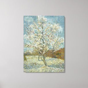 Toile Peach Tree rose par Vincent Van Gogh