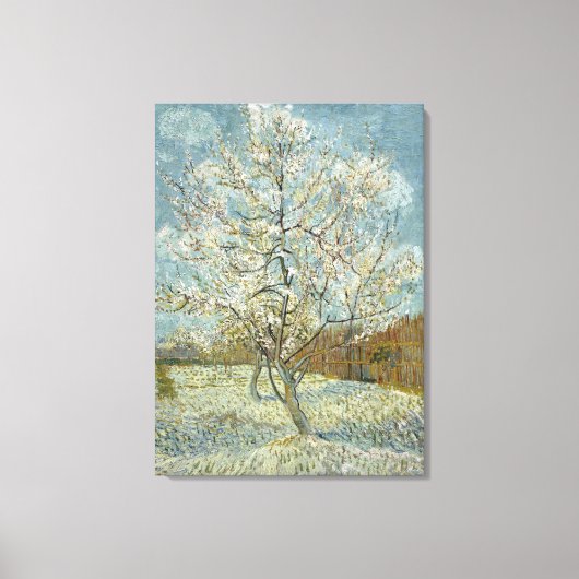 Toile Peach Tree rose par Vincent Van Gogh (Recto)