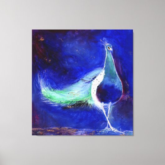 Toile Peacock Blue 2013 (Recto)
