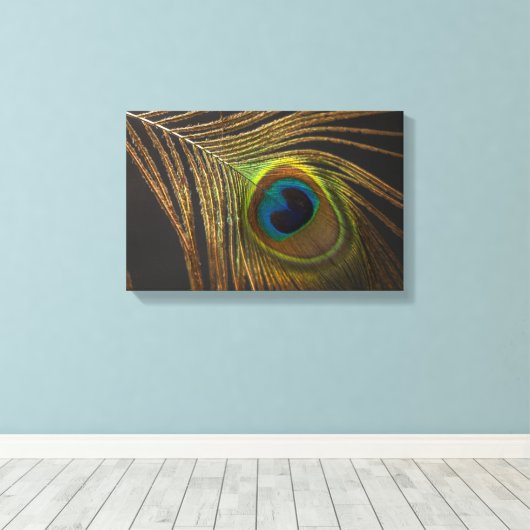 Toile Peacock's eye (Insitu (Plancher de Bois))