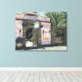 Toile Peacocks Restaurant Peinture Cabo San Lucas (Insitu (Plancher de Bois))