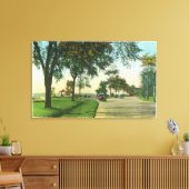 Toile Peaks Island Vue sur le Knob Citrouille (Insitu(Salon))