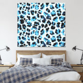 Toile Peau de Cheetah léopard : Aquarelle teinture Vinta (Insitu(Chambre))