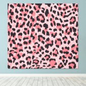 Toile Peau léopard : texture vintage et transparente (Insitu (Plancher de Bois))
