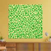 Toile Peau Poster de animal Verte De Leopard - Art (Insitu(Salon))
