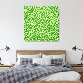 Toile Peau Poster de animal Verte De Leopard - Art (Insitu(Chambre))