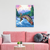 Toile Pêche à la mouche - Anchorage, Alaska (Insitu(Salon))