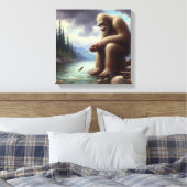 Toile Pêche au Bigfoot (Insitu(Chambre))