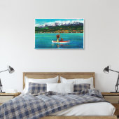Toile Pêche saumon à Port Angeles (Insitu(Chambre))