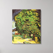 Toile Pêchers en fleurs de Vincent van Gogh (Recto)