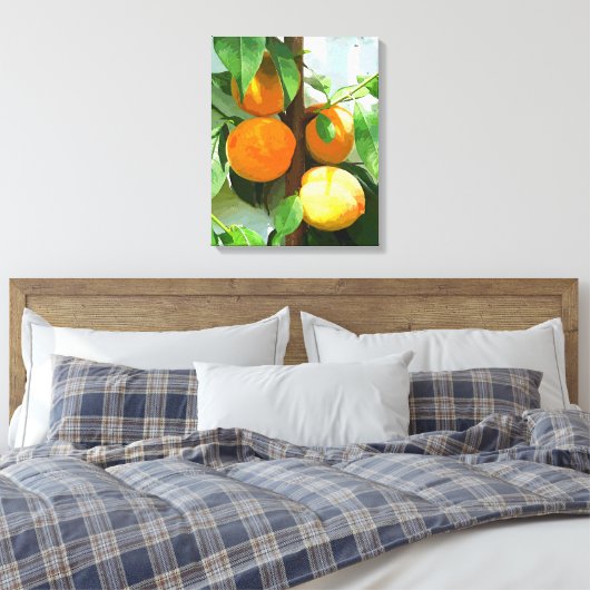 TOILE PÊCHES (Insitu(Chambre))