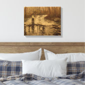 Toile Pêcheur de vol 11x14 (Insitu(Chambre))