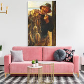 Toile Pêcheur enthousiaste (par Frederick Morgan) (Insitu(Salon))