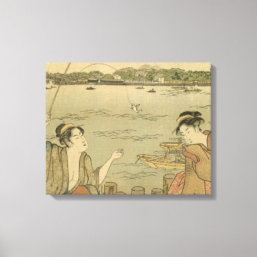 Toile Pêcheurs Japonais (Recto)
