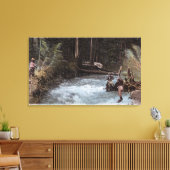 Toile Pêcheurs Pêche à Commonwealth Creek (Insitu(Salon))