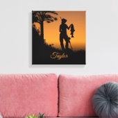 Toile Pêcheuse au Crépuscule  (Insitu(Salon))