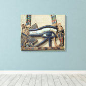 Toile pectoral oculaire de Wedjet (Insitu (Plancher de Bois))